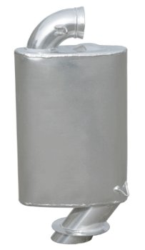 Lightweight Silencer for 06 700 (755) IQ Chassis