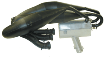 Triple Pipes for 02-06 700 Viper, Mtn Viper