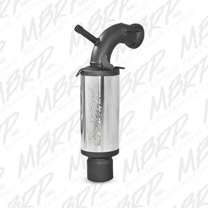 MBRP Stainless Steel Snowmobile Trail Silencer For 2011-2017 Ski-Doo 800 ETEC 