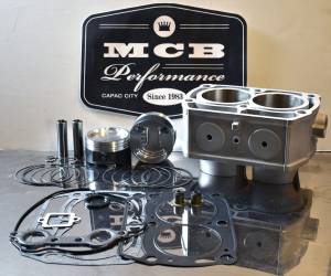 MCB - MCB Stage-1  Polaris Sportsman 800, RZR 800, Ranger 800- Custom FORGED Piston Top End Rebuild Kit with gaskets and OEM Polaris Cylinder 2005-2015