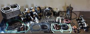 Polaris - MCB Stage 4 2008-2015 Polaris RZR / RANGER 800 Complete Engine Rebuild Kit, crankshaft, pistons, cylinder, bearings, and full engine gasket set