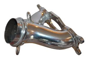 Straightline Prefomance - 2010-16 Polaris 800 Y-pipe Rush, Switchback, RMK, Indy, Ceramic Coated