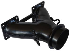 MCB - 2004-18 Ski-Doo 500ss/600 Carb Y-Pipe, High Temp, Black 