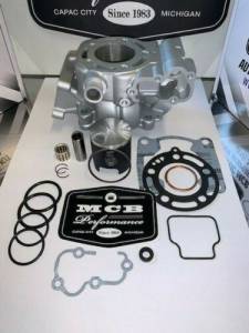 Kawasaki - MCB Stage 1 with Cylinder  Kawasaki KX100 2014-2021 Complete Top End Piston Kit with gaskets and OEM Factory replated cylinder.