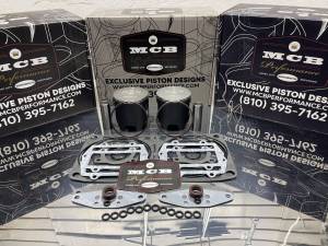 MCB - Arctic Cat 600 Sno-Pro Top end Piston kit (CARB / RACE model) replaces 3007-734