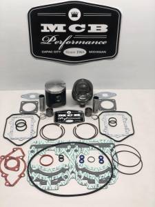 MCB - Ski Doo 600cc HO SDI MCB/Wossner Forged Pistons & Gasket set 2004-2010