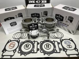 MCB - MCB Stage 1 Plus O.E.M. Cylinders 0804-031 or 0804-061 Arctic Cat Wildcat 1000, X, Mud Pro 1000 ATV, Prowler 1000, complete top end kit with pistons, gaskets  (Crankshaft Optional)