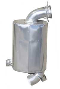 SLP - Starting Line Products - Lightweight Silencer for 10-11 M8 and Crossfire 800