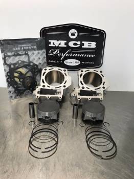 MCB - Kawasaki Brute Force 750 and Teryx 750   Top-End rebuild kit WITH CYLINDERS   2005-2019+ - Image 1
