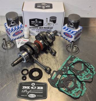 MCB Stage-2 Crankshaft & DUAL-Ring Piston Kit Ski-Doo MXZ