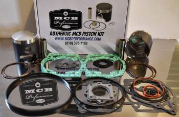 MCB - Dual Ring Pistons - Ski Doo 670cc & 700cc - MCB PISTON KITS - Image 1