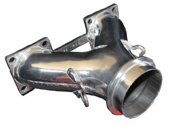 Straightline Performance - 2010-16 Ski-doo XP 800R (carb only) Y-Pipe, Polished Ceramic - Image 1