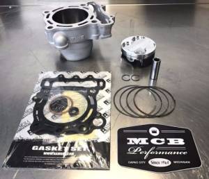 MCB Stage-1 2010 Kawasaki KX250F Wossner forged piston Top End Rebuild Kit Replated Cylinder 11005-0127 - Image 1