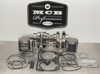 MCB - MCB Engine rebuild Kit Stage-2 Crankshaft & DUAL-Ring Piston Kit (cast or forged) ARCTIC CAT 800HO 2010-2017 - Image 1