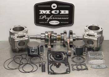 MCB - MCB Engine rebuild Kit Stage-3 Crankshaft & DUAL-Ring Piston Kit (cast or forged) Cylinders  ARCTIC CAT 800 C-TEC motors 2018-19 - Image 1