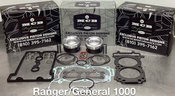 MCB - MCB Stage-1 Polaris Ranger / General 1000,  Top End Pro-Series Forged Piston Kit with gaskets 2017-2023 - Image 1