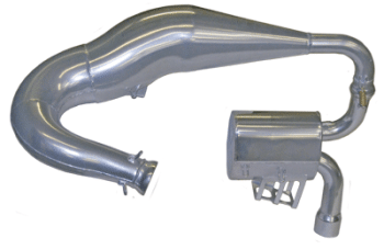 SLP - Starting Line Products - Single Pipe set for 600 HO in IQ Race Chassis & 600RR - Image 1