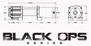Super ATV - 6000 Lb Super ATV Black Ops UTV/ATV Synthetic Rope Winch - Image 5