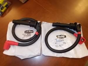 NEW OEM Polaris spark plug wire SET (BOTH MAG AND PTO !) #4012990 & #4012991