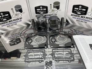Wossner Pistons - Arctic Cat ZR900, ZR 900, Mountain Cat 900, King Cat 900, FORGED Wossner Piston & Gasket Kit 2003 2004 2004 2005. Twin cylinder 85mm - Image 1