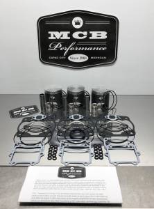 MCB Piston /Top End Kits:  STAGE -1  - ARCTIC CAT - Wossner Pistons - Arctic Cat ZRT600 EXT600 Triple Touring 600 Piston kit, FORGED Wossner Piston & Gasket Kit 1995-2000 66.50mm