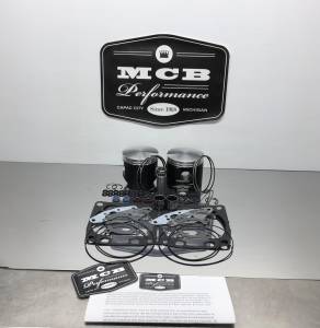 MCB Piston /Top End Kits:  STAGE -1  - ARCTIC CAT - MCB - Dual Ring Pistons - Arctic Cat 800 HO C-TEC2  PISTON KIT, Piston Set, top end repair kit Premium Wossner Forged 2018 - 2019 only. 