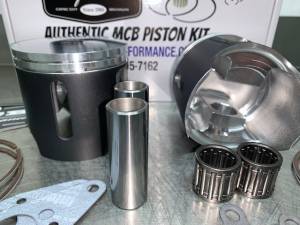MCB - Dual Ring Pistons - Arctic Cat 800 HO C-TEC2  PISTON KIT, Piston Set, top end repair kit Premium Wossner Forged 2020-2022 only. - Image 2