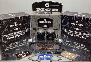 MCB - MCB Stage 1 Polaris AXYS 650, Patriot 650, Matryx VR1 SKS RMK Pro Indy XC XCR Khaos 650 2021-2024 Piston Kit Top End Rebuild Kit (forged) replaces 2209887 2208741 - Image 2