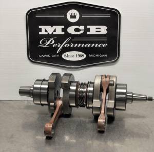 Polaris 650 Indy, VR1, XCR, Pro, RMK< Switchback, Adventure, Crankshaft Assembly  Lightweight crankshaft 2208740 2021-23 models (all 650 twin)