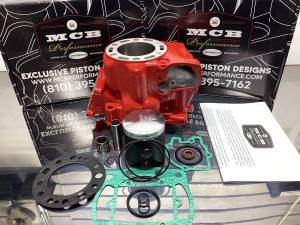 Honda CR250 Piston Top End Kit with OEM Honda CR250R Cylinder 12101-KSK-730 / 12101-KSK-670 / 12101-KZ3-L10 / 12101-KZ3-J20 / 12101-KZ3-J10 / 12101-KZ3-B10