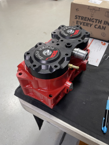 Optional 500 degree ceramic coated external
