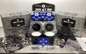 Polaris 9R Conversion kit MCB Polaris 850 Axys, Patriot, Matryx, VR1, Assault, RMK, 2019-2026 Top End Piston Rebuild Kit with Cylinder conversion to 9R