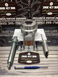 MCB - Ski Doo QRS XRS secondary rollers with optional service tools, Drift pin removal Punch, QRS XP Helex compression Removal Tool complete service kit. - Image 2